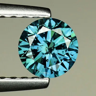 0.40cts 4.7mm Fancy Blue Natural Loose Diamond  SEE VIDEO  • $80