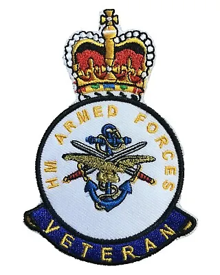 Veterans Pin Badge Armed Forces Military Royal Navy Badges RAF Royal Air Force • £3.99