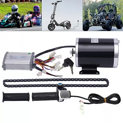 48V 1000W Brush Motor Controller Conversion Kit For Electric Bicycle ATV Ebike • $123