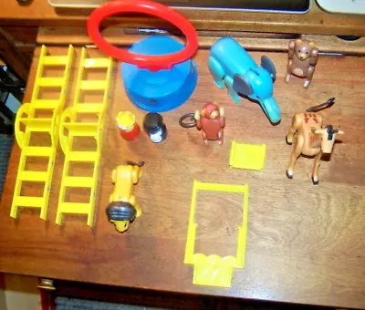 Vtg Fisher Price Little People Play Family Animal Circus 135 1973 COMPLETE NICE! • $15