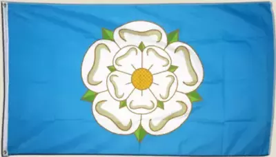 Yorkshire Flag 5 X 3 FT - 100% Polyester With Eyelets - English County • £6.99