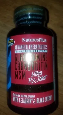 $49.88 • Buy Triple Strength Ultra RX Joint Glucosamine Chondroitin MSM Nature's Plus 02/26 