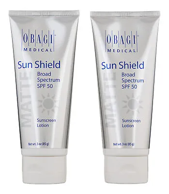 Obagi Sun Shield Matte Broad Spectrum SPF 50 2 Ct 3 Oz. Sunscreen • $69.99