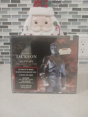 Brand New MICHAEL JACKSON HIStory 2 CD Set Banned Lyrics Rare 1995 Original Read • $70
