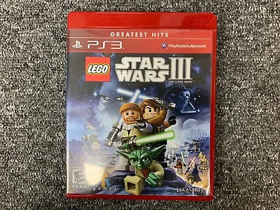Lego Star Wars III The Clone Wars Playstation 3 PS3 UK PAL • $17.51