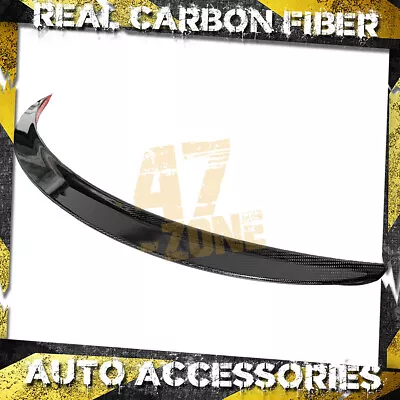 Real Carbon Fiber Trunk Spoiler For 2018-2023 Tesla Model 3 High Quality • $189.99