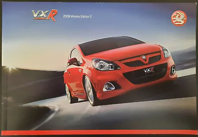 Vauxhall VXR Range Brochure 2008 - Corsa Astra Meriva Vectra Zafira VXR8 • $12.62