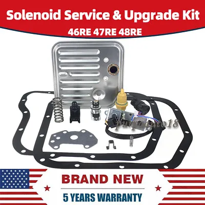 Solenoid Service & Upgrade Kit 46RE 47RE 48RE A-518 2000-On Heavy-Duty • $118.99