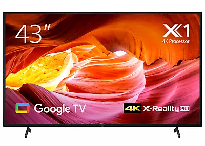 $787.50 • Buy Sony NEW Bravia TV 43  | 4K Ultra HD | HDR | Smart (Google TV) | FWD43X75K