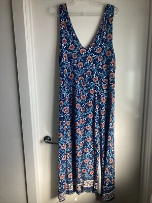 $90 • Buy Arnhem Sol Midi Dress Size 16 Cobalt Blue