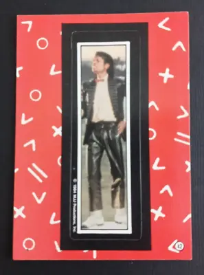 1984 Topps Michael Jackson Series 2 Trading Sticker Card #42 I • $1.85