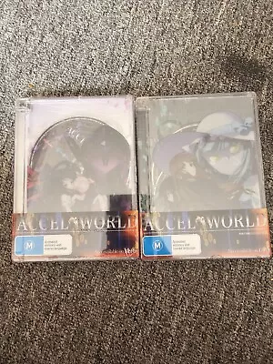 Blu-Ray/DVD : ACCEL WORLD - Complete Series - 4 Disc Set - HANABEE Aus Release  • $50