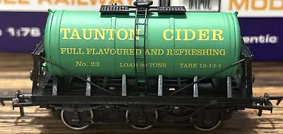 Dapol 00 Gauge - Taunton Cider 6 Wheel Tanker No.23 (burnham Limited Ed) • £34