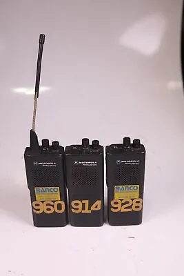 Lot Of 3 Motorola GP300 Two Way Radio No Batteries • $75.99