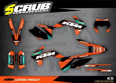 KTM Graphics EXC EXCf 125 200 250 300 350 450 500 2014 2015 2016 Decals • $263.89