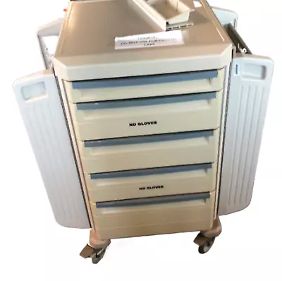 Metro Starsys   Butterfly   5 Drawer Medical Procedure Supply Crash Cart • $626.85