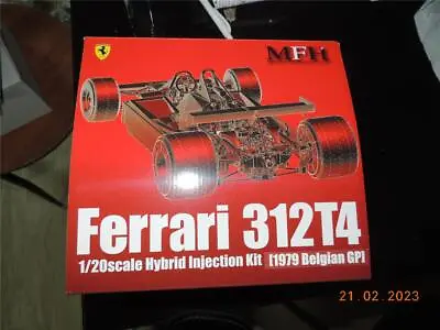 Model Factory Hiro Mfh 1/20 F1 Ferrari 312t4 Hybird Ver. Belgian Gp Kit • $219.99