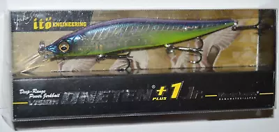 Megabass Ito Vision 110 Oneten +1  Jr USA Suspending Jerkbait Elegy Bone • $19.95