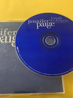 Jennifer Paige - Crush Rare David Morales & Tiefschwarz Mix 1998 Maxi Cd • £5.90