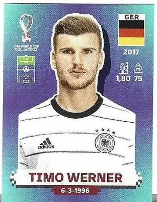 Panini Fifa World Cup Qatar 2022 Timo Werner # Ger 20 Sticker • £0.99