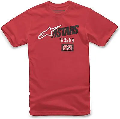 £21.99 • Buy ALPINESTARS Title T'Shirt Red - 1210-72000