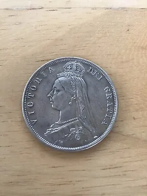 £45 • Buy Victoria Half Crown Dated 1887 In About Uncirculated Condition.