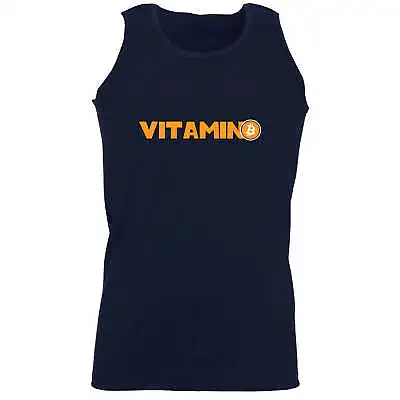 Vitamin B For Bitcoin Currency Trading - Funny Singlet Vest Unisex Tank Top • $19.95