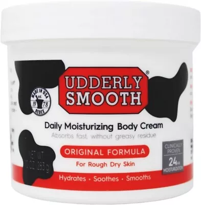 Udderly Smooth - Udder Cream - Body Cream Dry Skin Moisturiser - Big Value Extr • £12.79