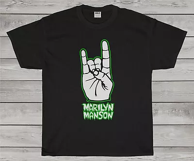 Marilyn Manson We H4te Love We Love H4te Band T-Shirt Gildan Size S To 2XL • $26.99