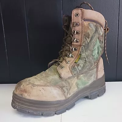 Cabelas Aqua Shield Thinsulate Camo Hunting Boots Men's Size 12 M • $55