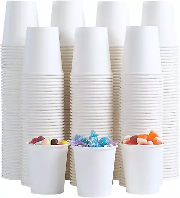 300 Pack 5 OZ Paper Cups Disposable Bathroom Cups 5Oz Paper Small Mouthwash Cu • $26.24