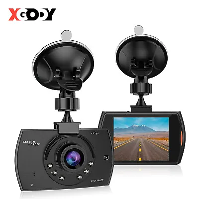$13.99 • Buy XGODY Front Dash Cam 1080P Full HD Car DVR Video Recorder Night Vision Camera AU