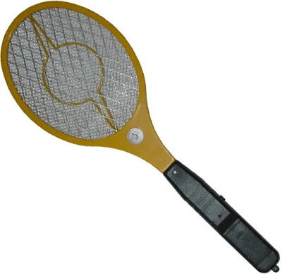 Electric Fly Swatter Racket Bat Wasp Bug Insect Pest Killer Mosquito Trap Zapper • £5.65