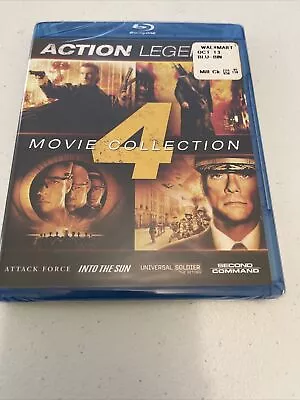 NewAction Legends: 4 Movie Collection Blu Ray Steven Segal Jean Claude Van Damme • $5.80