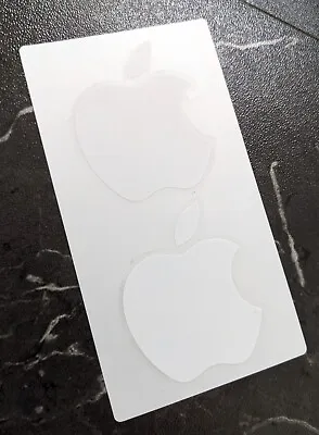 Official Genuine Apple Logo Stickers X2 - Unused - IPad IPhone IMac MacBook • £3.99