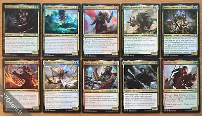 Set Of 10 Commander Legends Uncommon Gold Creatures *NM* Magic MTG Commander EDH • $4.25