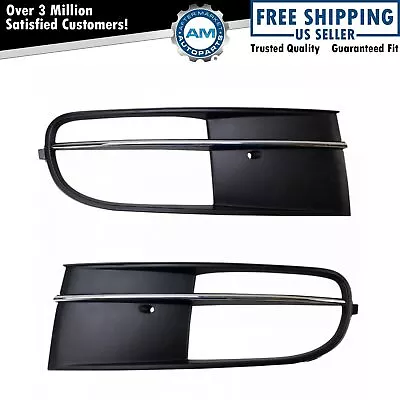 2pc Front Bumper Insert Fog Light Trim Bezel Set LH RH Sides For 12-16 VW Beetle • $33.78