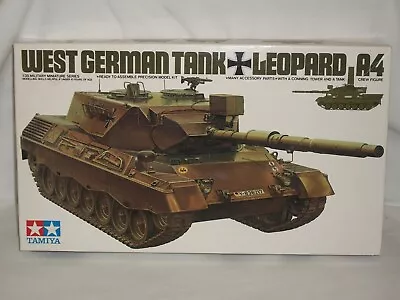 Tamiya 1/35 Scale Leopard A4 West German Tank • $26