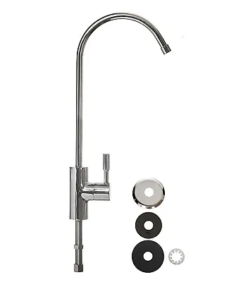 £19.95 • Buy Medium Deluxe Chrome Finish Kitchen Faucet Tap For Drinking Water Filter