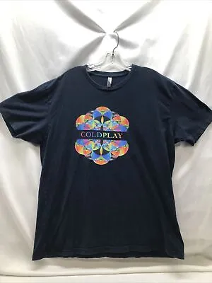 Coldplay A Head Full Of Dreams World Tour 2017 Concert Tshirt See Description • $25.70