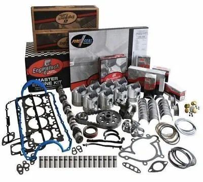 Master Engine Rebuild Kit With Moly Rings For 96-02 GM/Chevrolet 5.7L/350 Vortec • $522.14