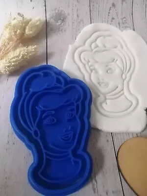 £4.99 • Buy Princess Biscuit Cookie Cutter & Embosser Baking Cake Decorating Fondant 10cm