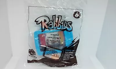 McDonalds Happy Meal RabbiDS TV Rabbid #6 4 1/2  Figure Ubisoft 2015 NEW • $11.99