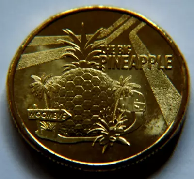 2023 Australian 1 Dollar Coin Unc Aussie Big Things Big Pineapple Coin. • $3.75