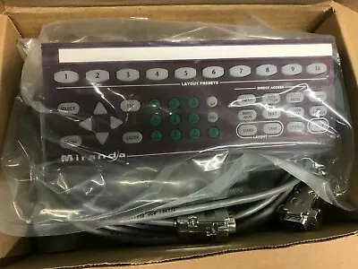 Miranda Kaleido-RCP Remote Control Panel Controller For Kaleido K2 With Cable • $59.99