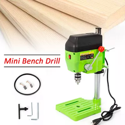 Mini Drill Press Bench Compact Small Electric Drilling Machine Work 110V 480W • $55