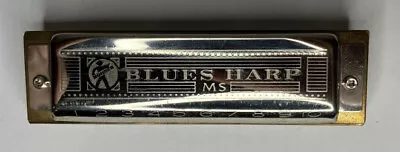 Hohner Blues Harp 532/20 MS D M533036 Harmonica 10-hole With Case • $29.99