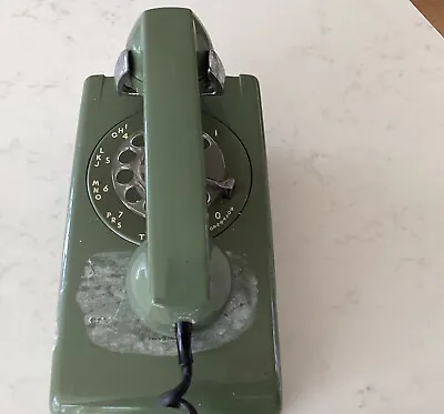 Vintage 1964 Western Electric Bell Systems Rotary Dial Wall Telephone Phone Old • $42.52