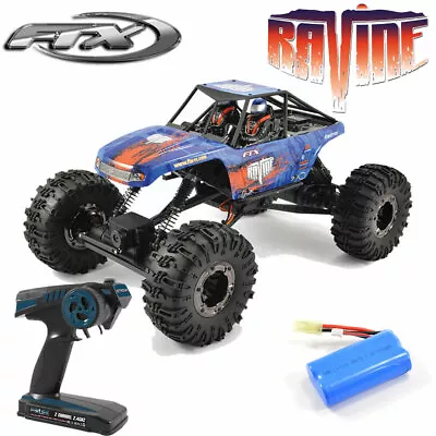 FTX Ravine 1/10 4WD 4WS Rock Buggy Crawler RTR RC Car Battery Charger 2.4ghz • £102.45