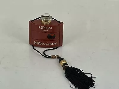 YSL OPIUM EDP 7.5ml Vintage 1980’s Eau De Parfum Yves Saint Laurent Collectable • $110.38